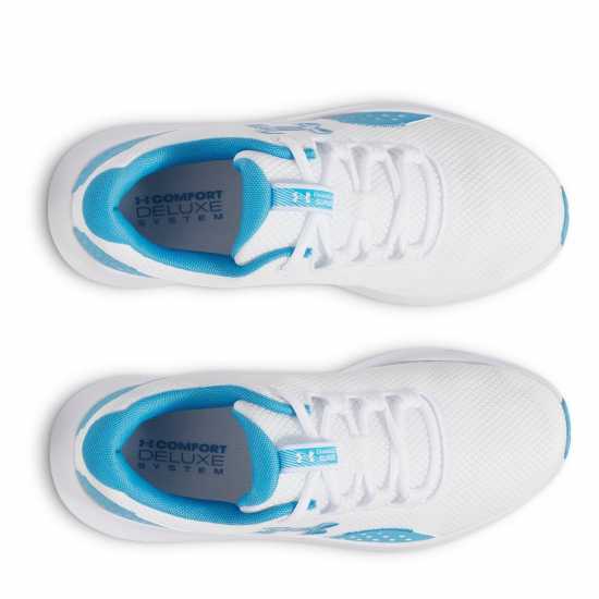 Under Armour Мъжки Маратонки За Бягане Charged Surge 4 Mens Running Shoes Бяло/Синьо 