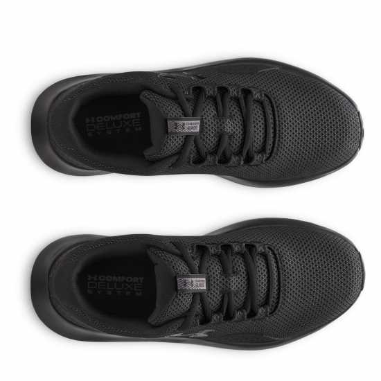 Under Armour Мъжки Маратонки За Бягане Charged Surge 4 Mens Running Shoes Трикратно черно 