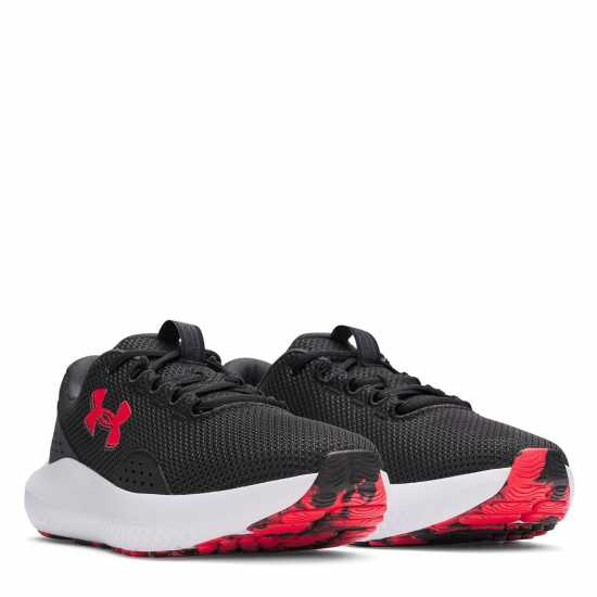 Under Armour Мъжки Маратонки За Бягане Charged Surge 4 Mens Running Shoes Черно 