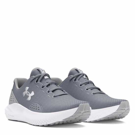 Under Armour Мъжки Маратонки За Бягане Charged Surge 4 Mens Running Shoes Steel 