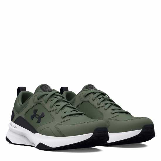 Мъжки маратонки за бягане Under Armour Charged Edge Training Shoes Mens Sage/Black Under Armour Charged Edge Training Shoes Mens Sage/Black Мъжки маратонки за бягане