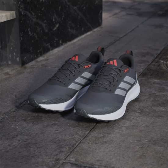 Adidas Мъжки Обувки За Бягане Runfalcon 5 Tr Running Shoes Mens Черно/сребро 