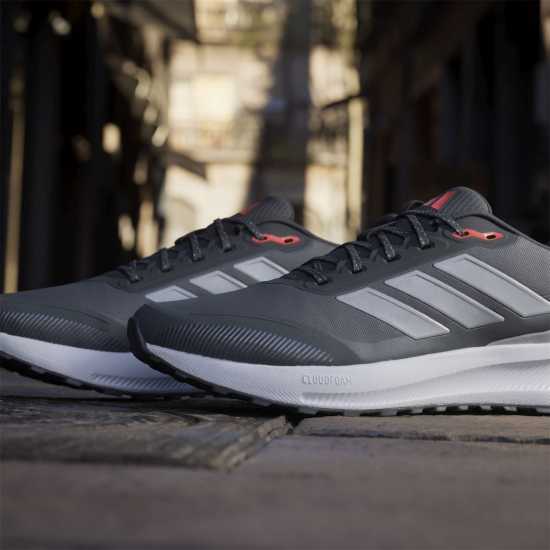 Adidas Мъжки Обувки За Бягане Runfalcon 5 Tr Running Shoes Mens Черно/сребро 