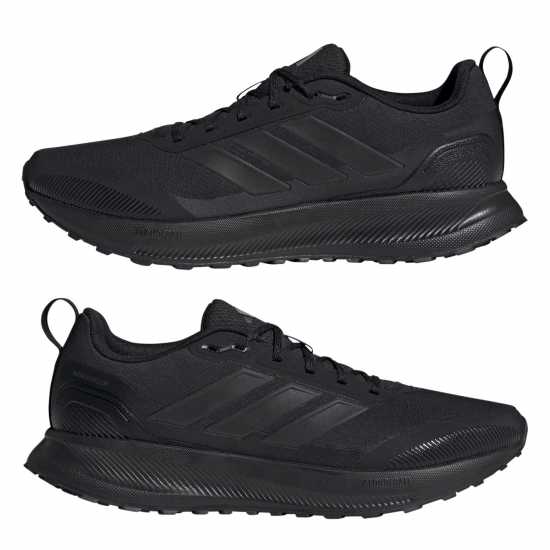 adidas Runfalcon 5 TR Running Shoes mens Основен черен Adidas Мъжки Обувки За Бягане Runfalcon 5 Tr Running Shoes Mens Основен черен