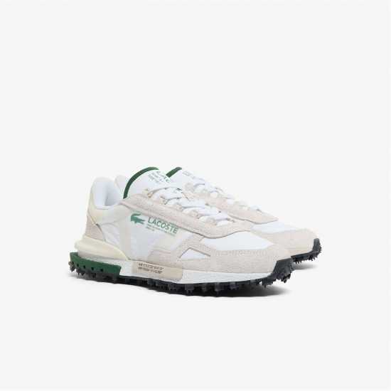 Lacoste Elite Active Trainers Wht/Wht 21G 
