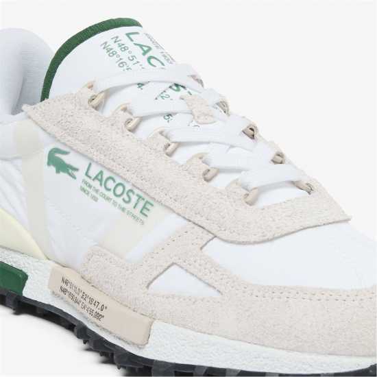Lacoste Elite Active Trainers Wht/Wht 21G 