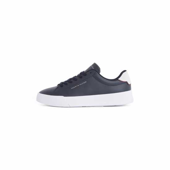 Tommy Hilfiger Ниски Спортни Обувки Court Leather Low Top Trainers Морско синьо/Бяло Tommy Hilfiger Ниски Спортни Обувки Court Leather Low Top Trainers Морско синьо/Бяло