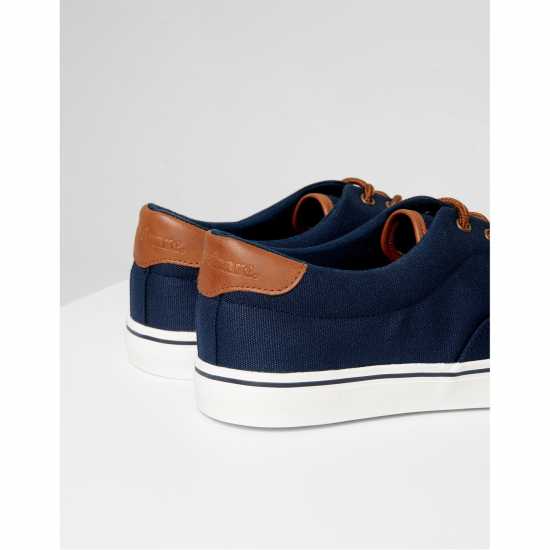 Threadbare Men's Casual Low-Top Trainers Морска синьо Threadbare Men's Casual Low-Top Trainers Морска синьо