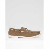Threadbare Men's Casual Low-Top Trainers Камък 