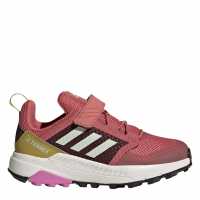 Adidas Terrex Trailmaker Hiking Shoes Kids Wonder Red / Linen Green / Pul Детски туристически обувки