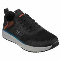 Skechers Low Profile Mesh Bungee Lace Slip O Low-Top Trainers Mens