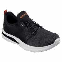 Skechers Low Top Knitted Round Toe Bungee Sl Low-Top Trainers Mens