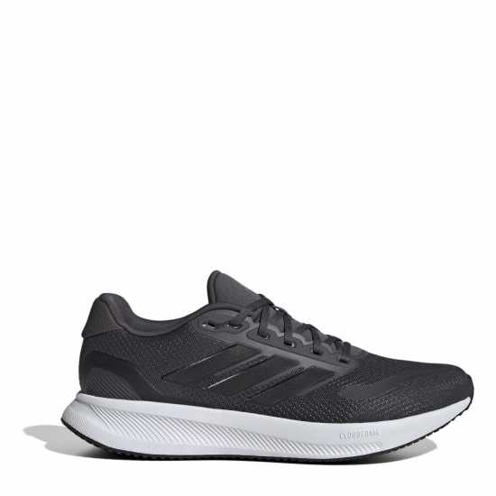 Adidas Run Falcon 5 Trainers Mens Сиво/Бяло Мъжки маратонки
