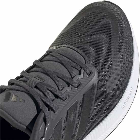 Adidas Run Falcon 5 Trainers Mens Сиво/Бяло Мъжки маратонки