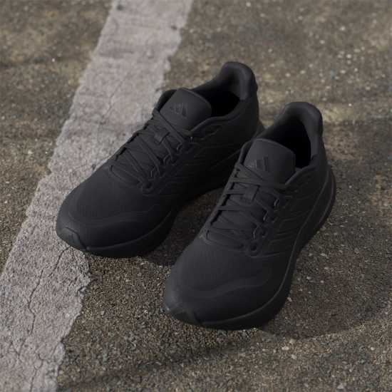 Мъжки маратонки Adidas Run Falcon 5 Trainers Mens Трикратно черно Adidas Run Falcon 5 Trainers Mens Трикратно черно Мъжки маратонки