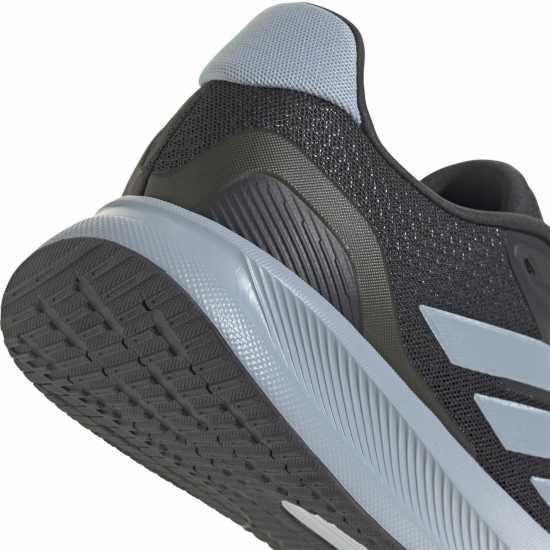 Мъжки маратонки Adidas Run Falcon 5 Trainers Mens Карбон/Синьо/Бяло Adidas Run Falcon 5 Trainers Mens Карбон/Синьо/Бяло Мъжки маратонки