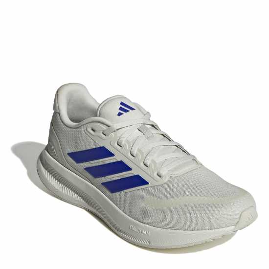 Adidas Run Falcon 5 Trainers Mens Сиво/Синьо/Бяло Мъжки маратонки