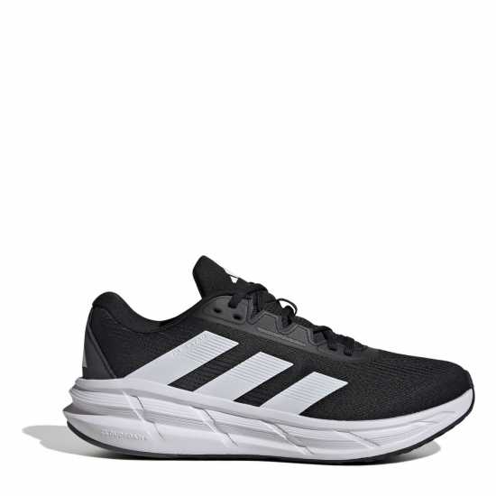 Adidas Questar 3 Shoes Mens Черно/Бяло Мъжки маратонки за бягане