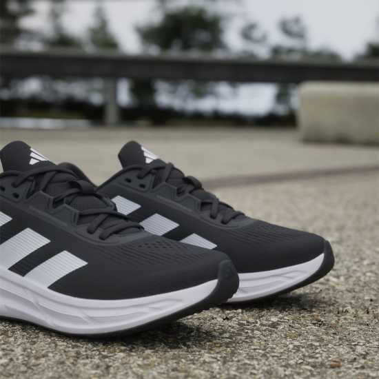 Adidas Questar 3 Shoes Mens Черно/Бяло Мъжки маратонки за бягане