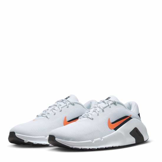 Nike Flex Train Sn19 Бяло/Черно/Оранжево Nike Flex Train Sn19 Бяло/Черно/Оранжево
