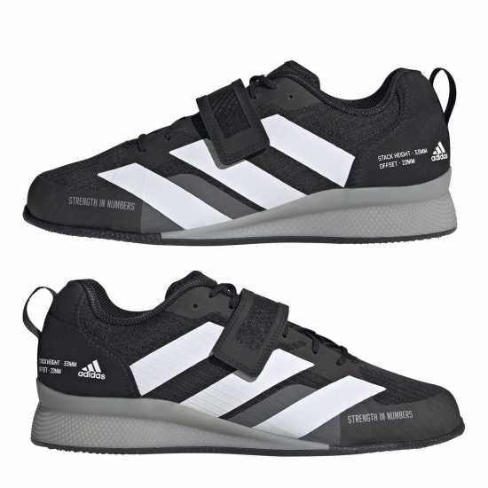 Мъжки маратонки за фитнес Adidas Adipower Weightlifting Iii Training Shoes Mens Adidas Adipower Weightlifting Iii Training Shoes Mens Мъжки маратонки за фитнес
