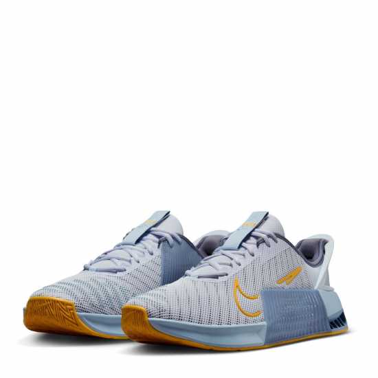 Nike Metcon 9 FlyEase Men's Training Shoes Grey/Blue Мъжки маратонки
