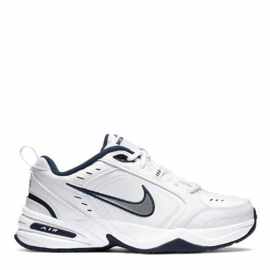 Мъжки маратонки Nike Air Monarch Iv Training Shoes Mens Бяло/сребро Nike Air Monarch Iv Training Shoes Mens Бяло/сребро Мъжки маратонки