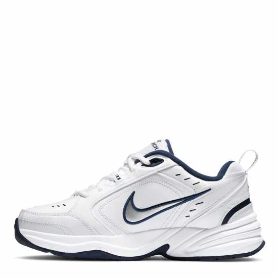 Мъжки маратонки Nike Air Monarch Iv Training Shoes Mens Бяло/сребро Nike Air Monarch Iv Training Shoes Mens Бяло/сребро Мъжки маратонки