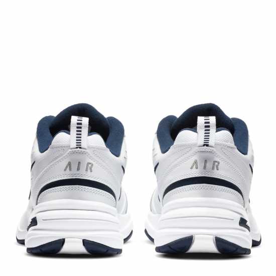 Мъжки маратонки Nike Air Monarch Iv Training Shoes Mens Бяло/сребро Nike Air Monarch Iv Training Shoes Mens Бяло/сребро Мъжки маратонки