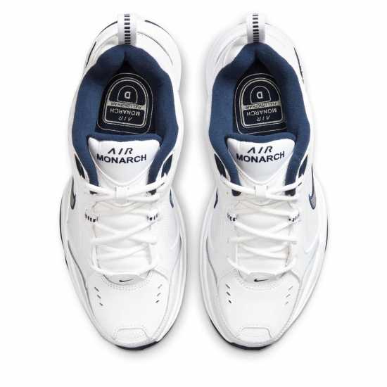 Мъжки маратонки Nike Air Monarch Iv Training Shoes Mens Бяло/сребро Nike Air Monarch Iv Training Shoes Mens Бяло/сребро Мъжки маратонки