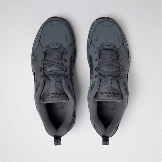 Мъжки маратонки Nike Air Monarch Iv Training Shoes Mens Сиво/Черно Nike Air Monarch Iv Training Shoes Mens Сиво/Черно Мъжки маратонки