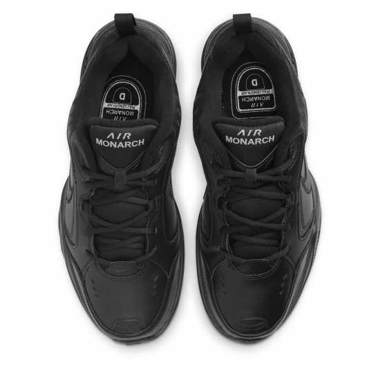 Nike Air Monarch Iv Training Shoes Mens Black/Black Мъжки високи кецове