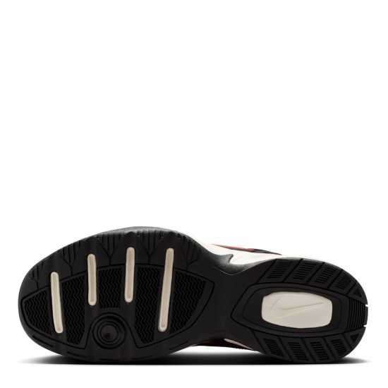 Nike Air Monarch Iv Training Shoes Mens Black/Red 