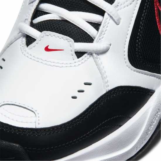 Nike Air Monarch Iv Training Shoes Mens White/Black Мъжки високи кецове