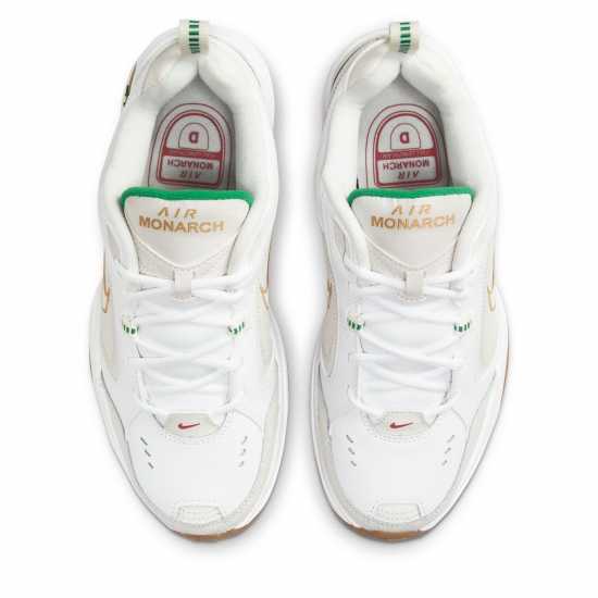 Мъжки маратонки Nike Air Monarch Iv Training Shoes Mens Wht/Gold/Green Nike Air Monarch Iv Training Shoes Mens Wht/Gold/Green Мъжки маратонки