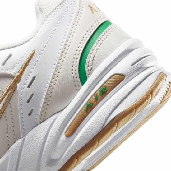 Мъжки маратонки Nike Air Monarch Iv Training Shoes Mens Wht/Gold/Green Nike Air Monarch Iv Training Shoes Mens Wht/Gold/Green Мъжки маратонки