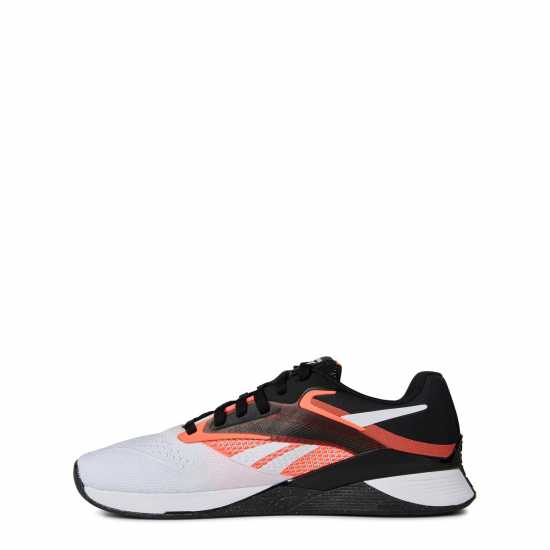 Мъжки маратонки за фитнес Reebok Nano X4 Training Shoes Mens Бяло/Оранжево/Черно Reebok Nano X4 Training Shoes Mens Бяло/Оранжево/Черно Мъжки маратонки за фитнес