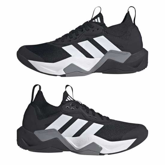 Adidas Rapidmove Adv 2 Hiit Training Shoes Mens Черно/Бяло Мъжки маратонки за фитнес