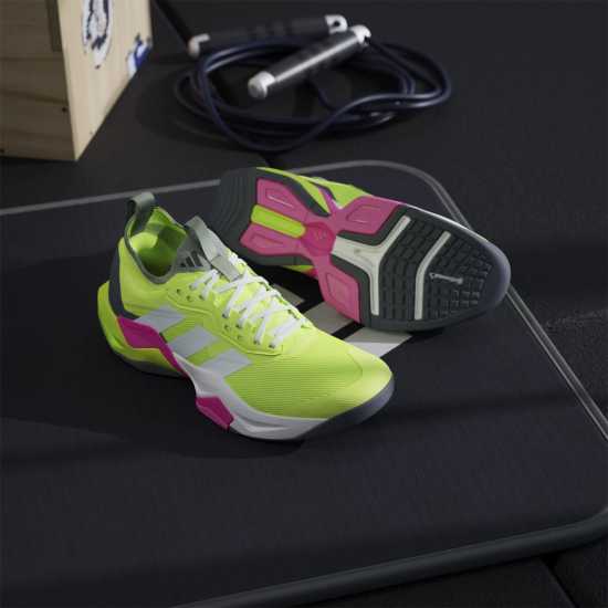Adidas Rapidmove Adv 2 Hiit Training Shoes Mens Ясно Лимон Мъжки маратонки за фитнес