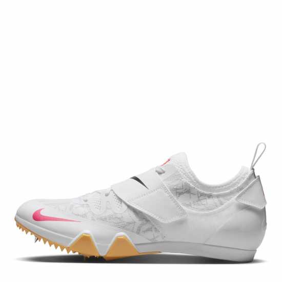 Мъжки маратонки за фитнес Nike Pole Vault Elite Athletics Jumping Spikes Бяло/Черно/Розово Nike Pole Vault Elite Athletics Jumping Spikes Бяло/Черно/Розово