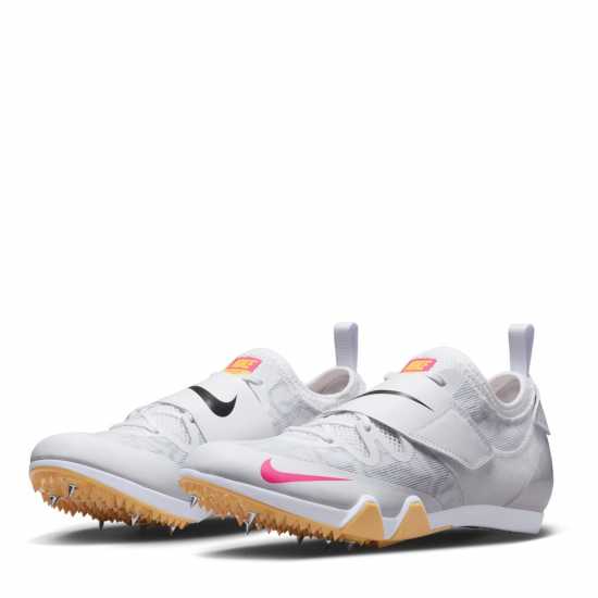 Мъжки маратонки за фитнес Nike Pole Vault Elite Athletics Jumping Spikes Бяло/Черно/Розово Nike Pole Vault Elite Athletics Jumping Spikes Бяло/Черно/Розово