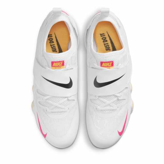Мъжки маратонки за фитнес Nike Pole Vault Elite Athletics Jumping Spikes Бяло/Черно/Розово Nike Pole Vault Elite Athletics Jumping Spikes Бяло/Черно/Розово