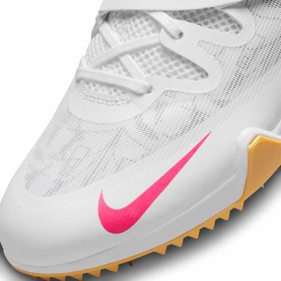 Мъжки маратонки за фитнес Nike Pole Vault Elite Athletics Jumping Spikes Бяло/Черно/Розово Nike Pole Vault Elite Athletics Jumping Spikes Бяло/Черно/Розово