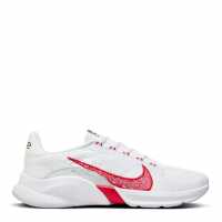 Nike SuperRep Go 3 Next Nature Flyknit Men's Training Shoes White/Red Мъжки маратонки