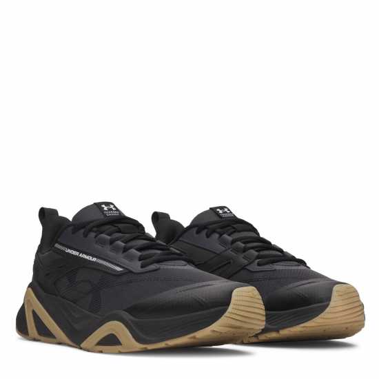 Under Armour Men's Training Shoes Black/Grey/Gum 