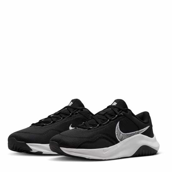 Nike Legend Essential 3 Men's Training Shoes Black/White - Мъжки маратонки