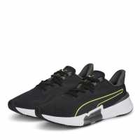 Puma Мъжки Спортни Обувки Pwrframe Mens Training Shoes Black/Grey Мъжки маратонки