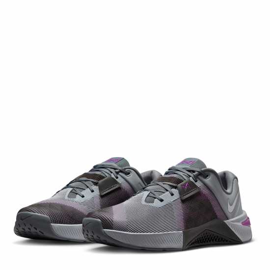 Nike Metcon 10 Trainers Mens Grey/Purple Nike Metcon 10 Trainers Mens Grey/Purple Мъжки маратонки за фитнес