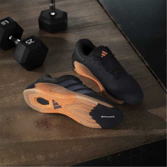 Adidas Men's Training Shoes Black/Orange 