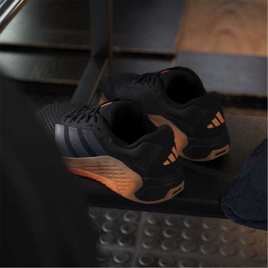 Adidas Men's Training Shoes Black/Orange 